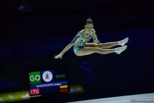 В Баку продолжаются соревнования в рамках Чемпионата Европы по аэробной гимнастике (ФОТО)