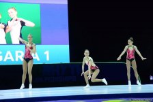 В Баку продолжаются соревнования в рамках Чемпионата Европы по аэробной гимнастике (ФОТО)