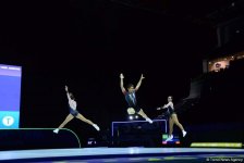 В Баку продолжаются соревнования в рамках Чемпионата Европы по аэробной гимнастике (ФОТО)