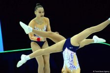 В Баку продолжаются соревнования в рамках Чемпионата Европы по аэробной гимнастике (ФОТО)