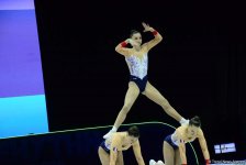 В Баку продолжаются соревнования в рамках Чемпионата Европы по аэробной гимнастике (ФОТО)