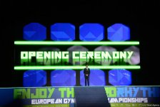 Потрясающая церемония открытия 11-го Чемпионата Европы по аэробной гимнастике (ФОТОРЕПОРТАЖ)