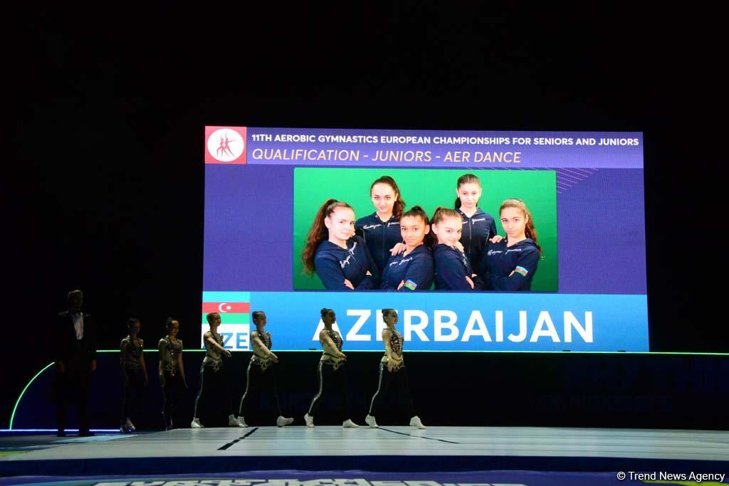 В Баку стартовал 11-й Чемпионат Европы по аэробной гимнастике (ФОТО)