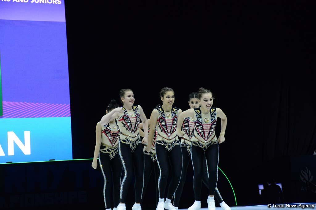В Баку стартовал 11-й Чемпионат Европы по аэробной гимнастике (ФОТО)