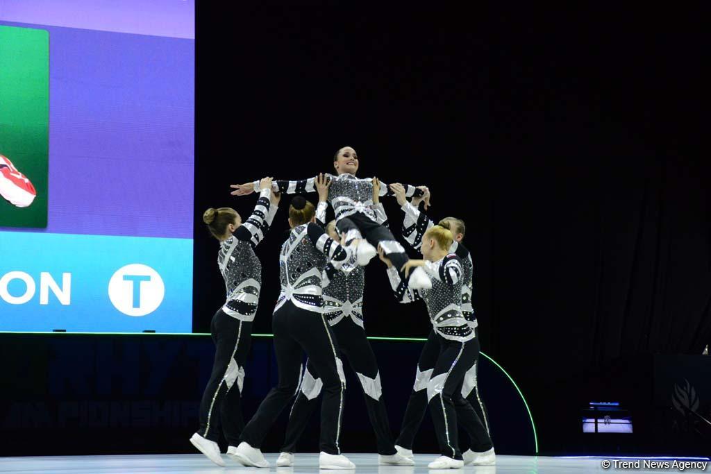 В Баку продолжаются соревнования в рамках Чемпионата Европы по аэробной гимнастике (ФОТО)