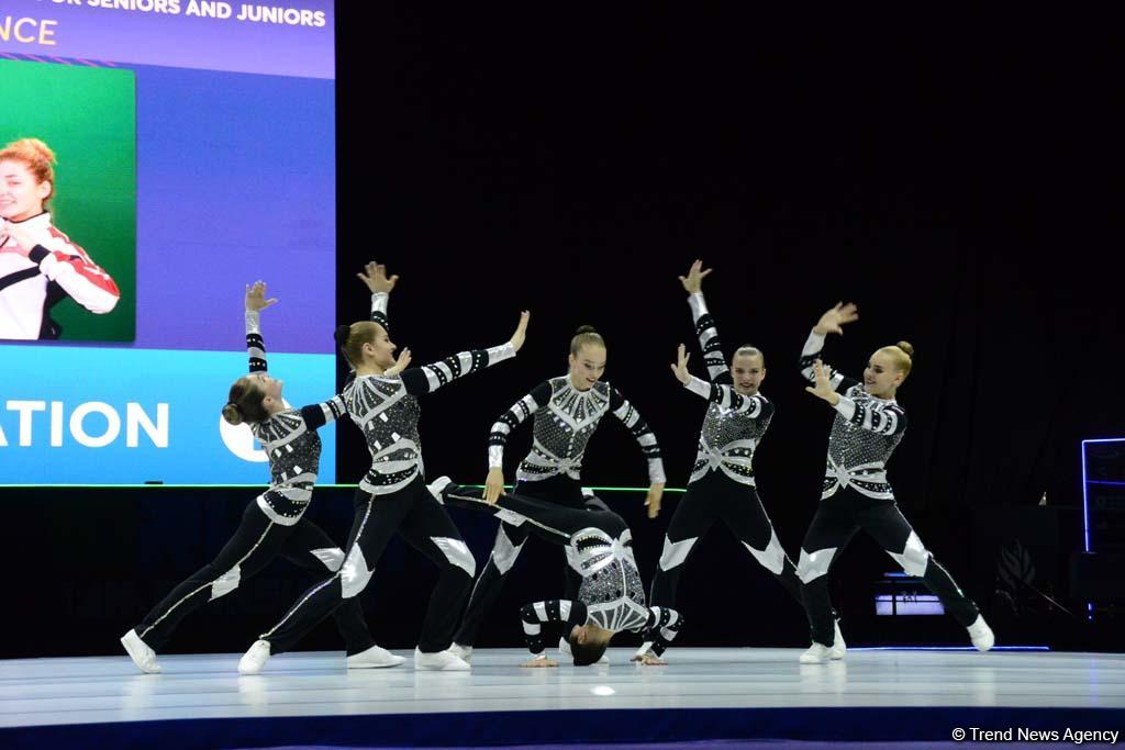 В Баку продолжаются соревнования в рамках Чемпионата Европы по аэробной гимнастике (ФОТО)