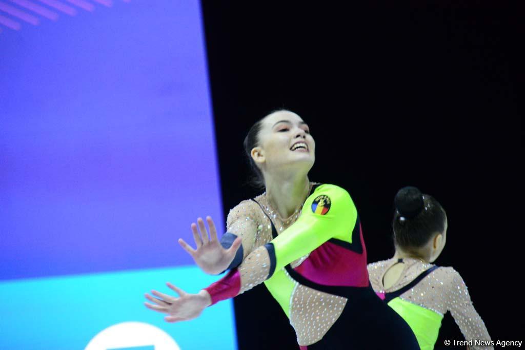 В Баку продолжаются соревнования в рамках Чемпионата Европы по аэробной гимнастике (ФОТО)