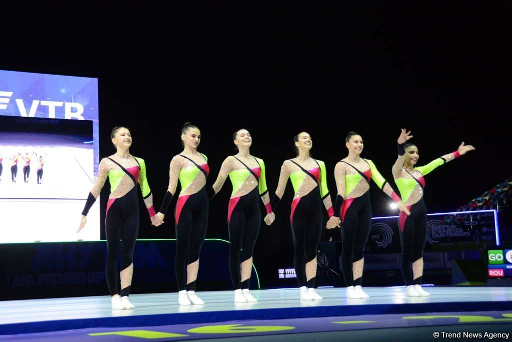 В Баку продолжаются соревнования в рамках Чемпионата Европы по аэробной гимнастике (ФОТО)