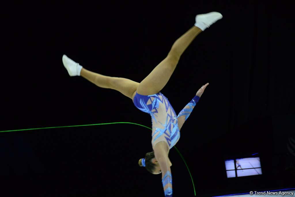 В Баку продолжаются соревнования в рамках Чемпионата Европы по аэробной гимнастике (ФОТО)