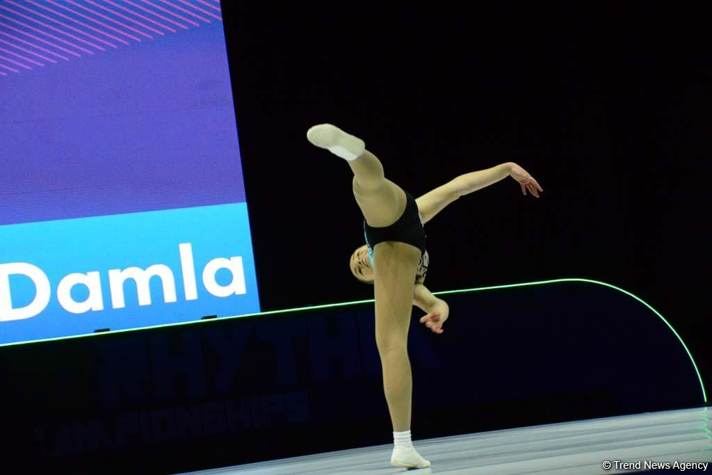 В Баку продолжаются соревнования в рамках Чемпионата Европы по аэробной гимнастике (ФОТО)