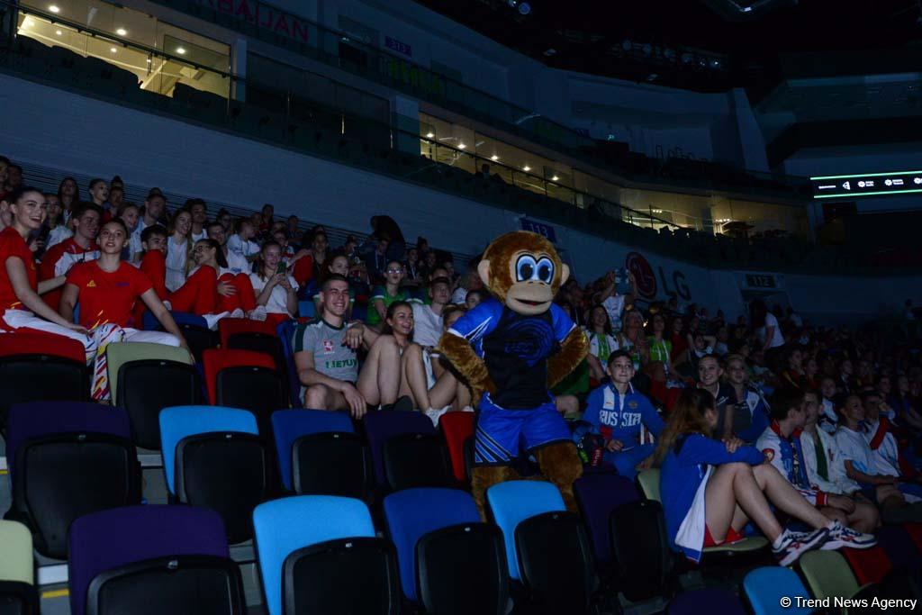 В Баку продолжаются соревнования в рамках Чемпионата Европы по аэробной гимнастике (ФОТО)