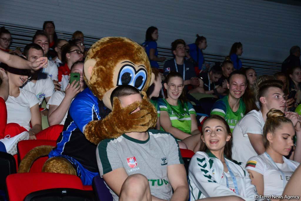 В Баку продолжаются соревнования в рамках Чемпионата Европы по аэробной гимнастике (ФОТО)