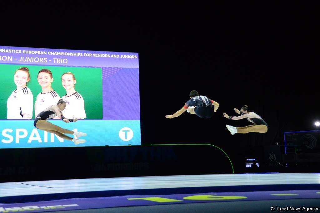 В Баку продолжаются соревнования в рамках Чемпионата Европы по аэробной гимнастике (ФОТО)