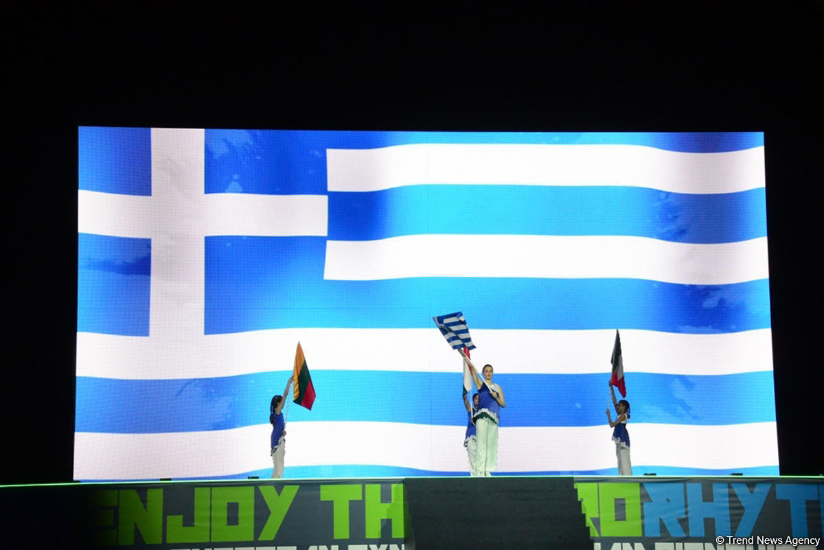 Потрясающая церемония открытия 11-го Чемпионата Европы по аэробной гимнастике (ФОТОРЕПОРТАЖ)