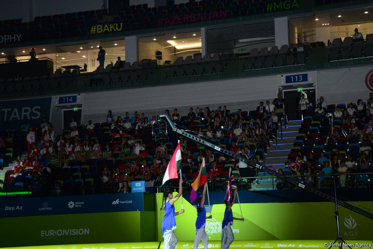 Потрясающая церемония открытия 11-го Чемпионата Европы по аэробной гимнастике (ФОТОРЕПОРТАЖ)