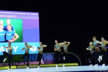 В Баку стартовал второй день соревнований Чемпионата Европы по аэробной гимнастике (ФОТО)