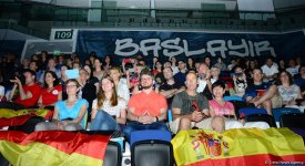 Продолжаются соревнования в рамках второго дня Чемпионата Европы по аэробной гимнастике в Баку (ФОТО)