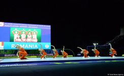 Продолжаются соревнования в рамках второго дня Чемпионата Европы по аэробной гимнастике в Баку (ФОТО)