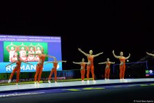 Продолжаются соревнования в рамках второго дня Чемпионата Европы по аэробной гимнастике в Баку (ФОТО)