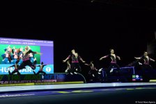 Продолжаются соревнования в рамках второго дня Чемпионата Европы по аэробной гимнастике в Баку (ФОТО)