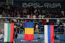 В Баку прошла церемония награждения победителей Чемпионата Европы в составах трио, групп и программе аэро-данс (ФОТО)