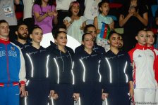 В Баку прошла церемония награждения победителей Чемпионата Европы в составах трио, групп и программе аэро-данс (ФОТО)