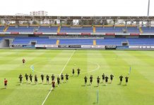 Месут Озиль и "Арсенал" провели первую тренировку в Баку (ФОТО)