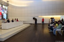 В Центре Гейдара Алиева прошла пресс-конференция, посвященная IV Евразийскому литературному фестивалю фестивалей "ЛиФФт" (ФОТО)