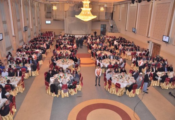 Фонд Гейдара Алиева организовал ифтар в Агджабеди и Геранбое (ФОТО)