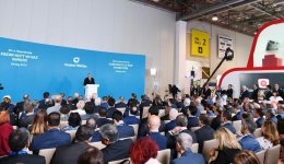 Президент Ильхам Алиев принял участие в открытии XXVI Международной выставки и конференции «Нефть и газ Каспия-2019» (ФОТО)