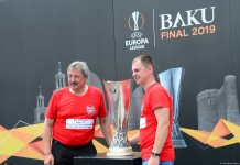 Остаются считанные часы до финала Лиги Европы УЕФА в Баку (ФОТО)