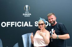 Остаются считанные часы до финала Лиги Европы УЕФА в Баку (ФОТО)