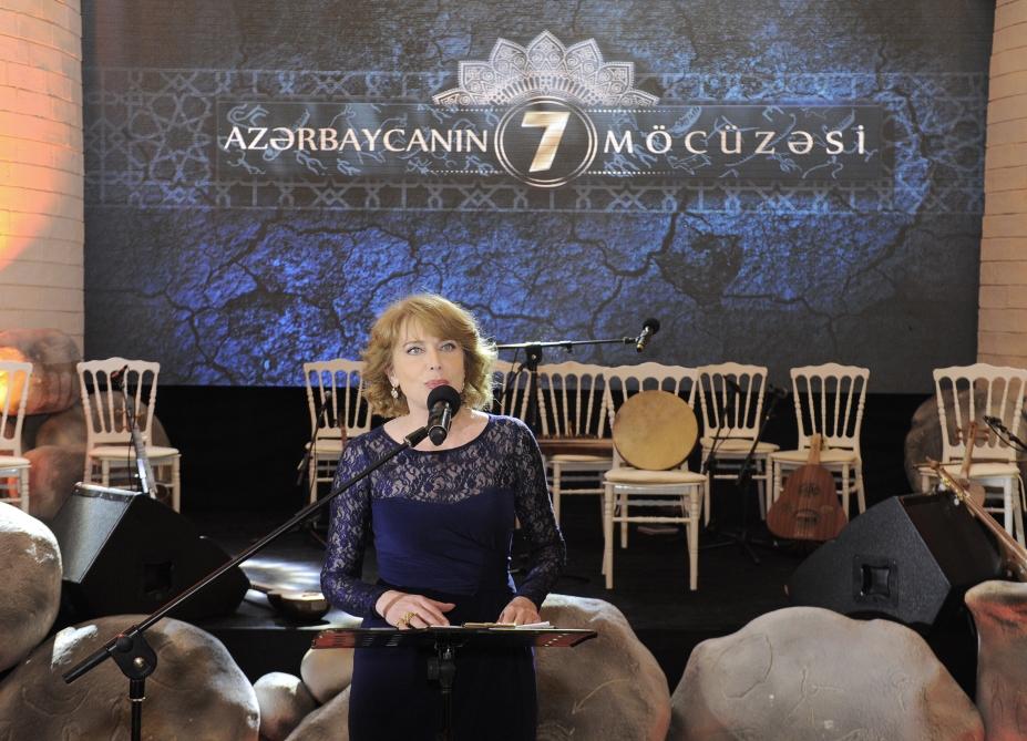 Вице-президент Фонда Гейдара Алиева Лейла Алиева приняла участие в презентации телепроекта «7 чудес Азербайджана» (ФОТО)