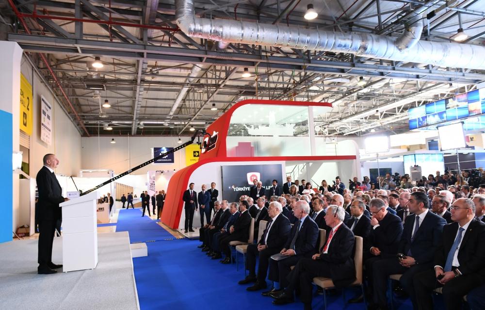 Президент Ильхам Алиев принял участие в открытии XXVI Международной выставки и конференции «Нефть и газ Каспия-2019» (ФОТО)