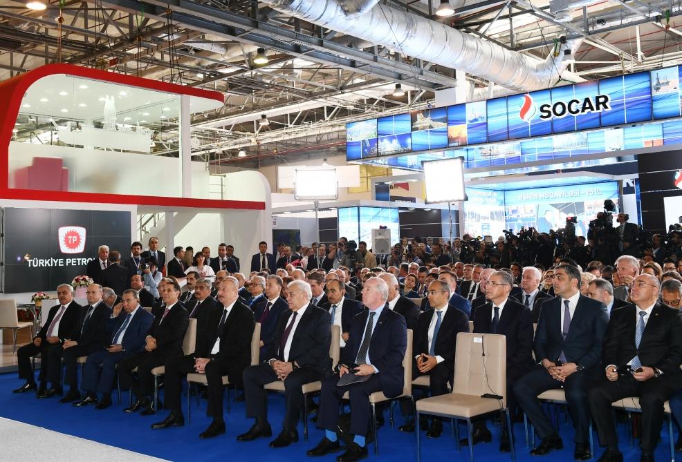 Президент Ильхам Алиев принял участие в открытии XXVI Международной выставки и конференции «Нефть и газ Каспия-2019» (ФОТО)