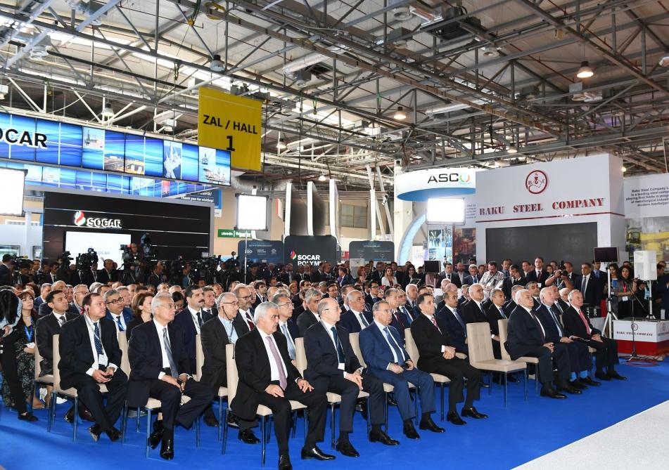 Президент Ильхам Алиев принял участие в открытии XXVI Международной выставки и конференции «Нефть и газ Каспия-2019» (ФОТО)