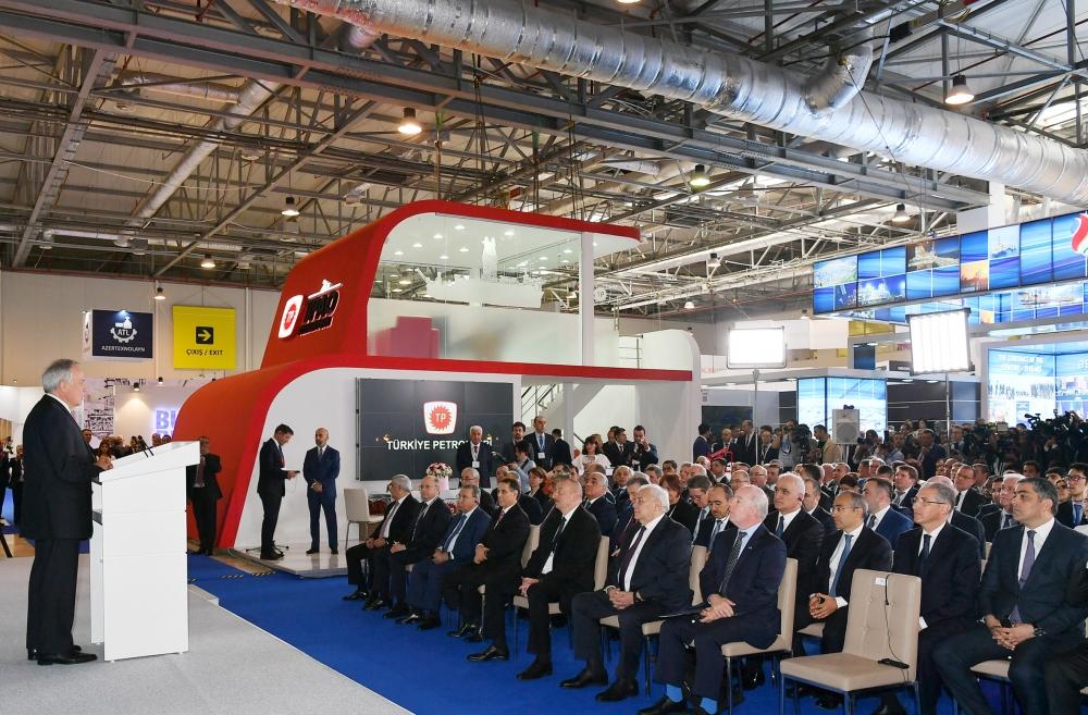 Президент Ильхам Алиев принял участие в открытии XXVI Международной выставки и конференции «Нефть и газ Каспия-2019» (ФОТО)