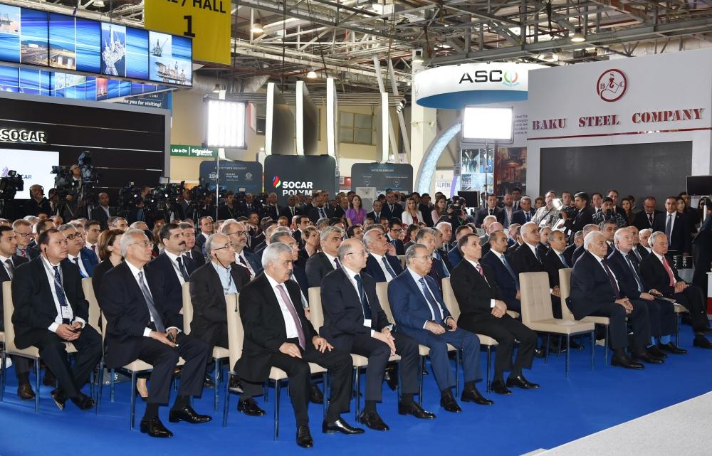 Президент Ильхам Алиев принял участие в открытии XXVI Международной выставки и конференции «Нефть и газ Каспия-2019» (ФОТО)