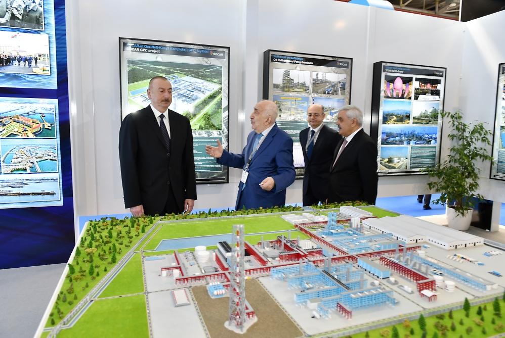 Президент Ильхам Алиев принял участие в открытии XXVI Международной выставки и конференции «Нефть и газ Каспия-2019» (ФОТО)