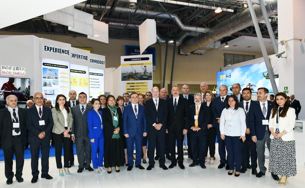 Президент Ильхам Алиев принял участие в открытии XXVI Международной выставки и конференции «Нефть и газ Каспия-2019» (ФОТО)