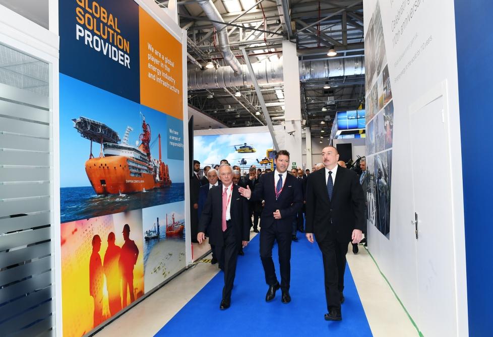 Президент Ильхам Алиев принял участие в открытии XXVI Международной выставки и конференции «Нефть и газ Каспия-2019» (ФОТО)