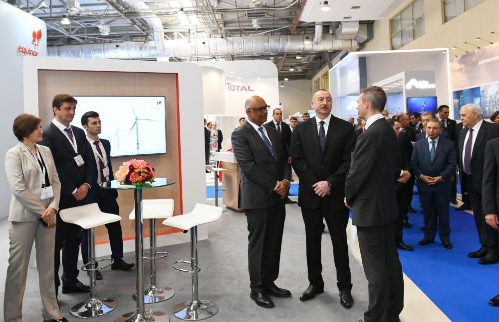 Президент Ильхам Алиев принял участие в открытии XXVI Международной выставки и конференции «Нефть и газ Каспия-2019» (ФОТО)