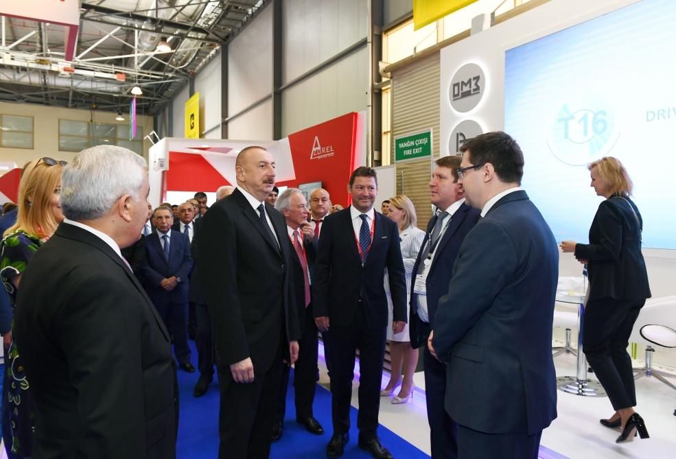 Президент Ильхам Алиев принял участие в открытии XXVI Международной выставки и конференции «Нефть и газ Каспия-2019» (ФОТО)