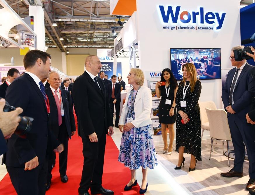 Президент Ильхам Алиев принял участие в открытии XXVI Международной выставки и конференции «Нефть и газ Каспия-2019» (ФОТО)