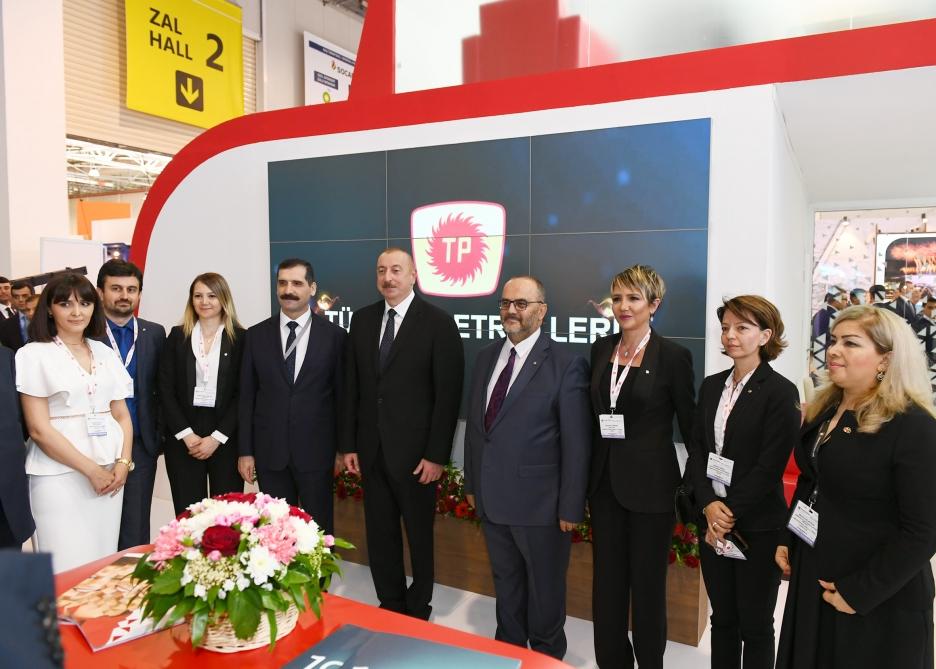 Президент Ильхам Алиев принял участие в открытии XXVI Международной выставки и конференции «Нефть и газ Каспия-2019» (ФОТО)