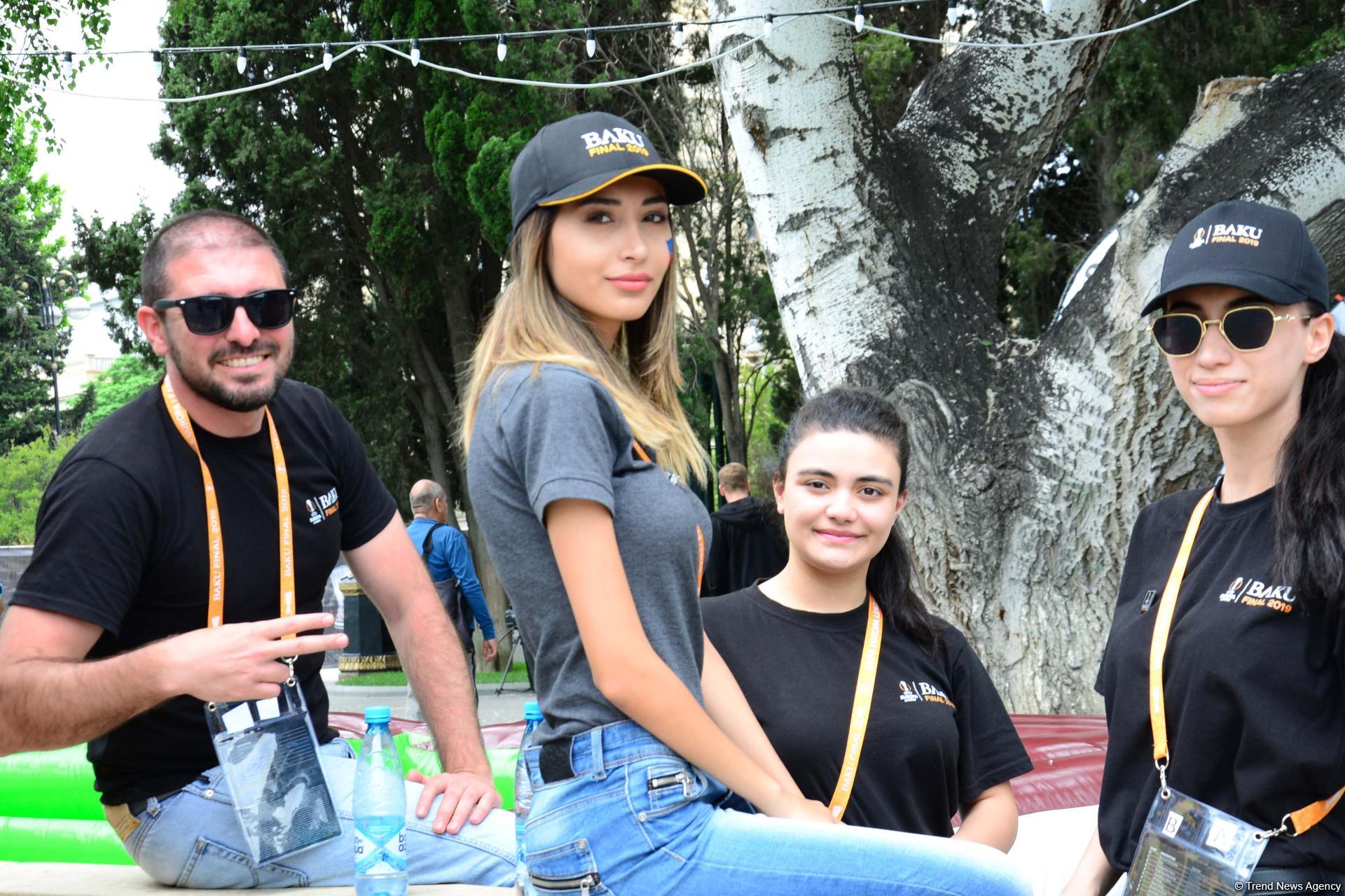 Остаются считанные часы до финала Лиги Европы УЕФА в Баку (ФОТО)