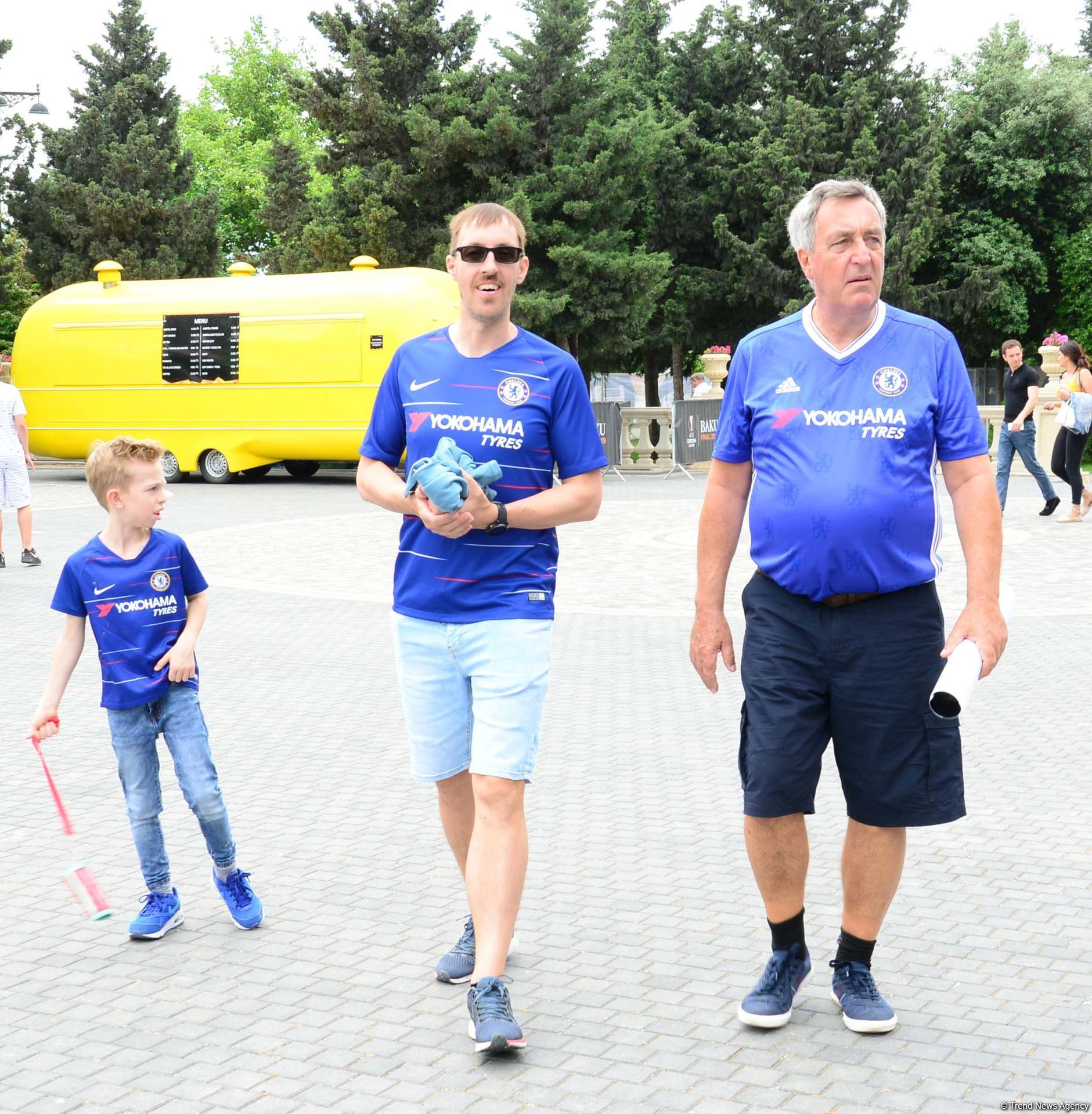 Остаются считанные часы до финала Лиги Европы УЕФА в Баку (ФОТО)