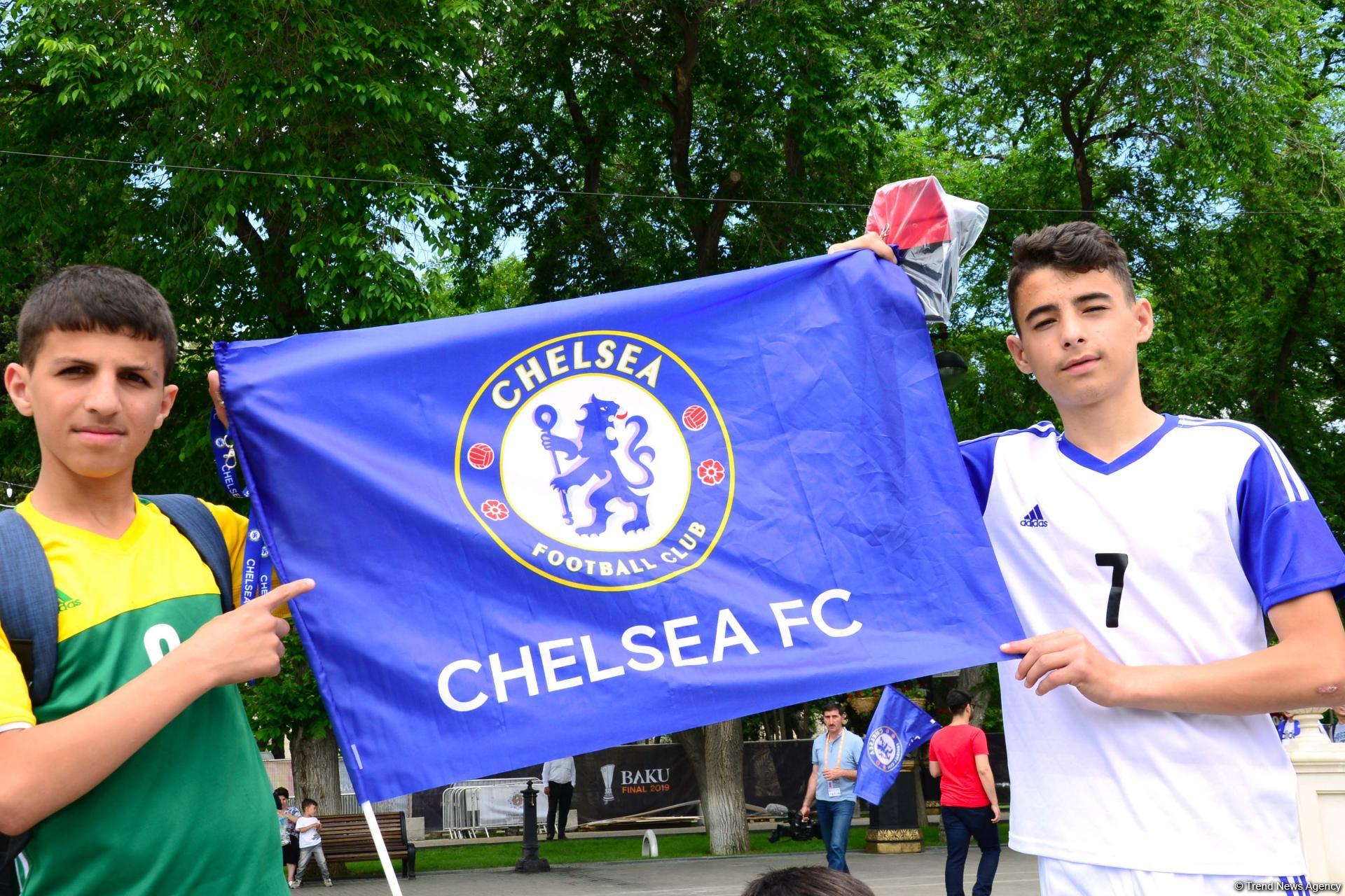 Остаются считанные часы до финала Лиги Европы УЕФА в Баку (ФОТО)