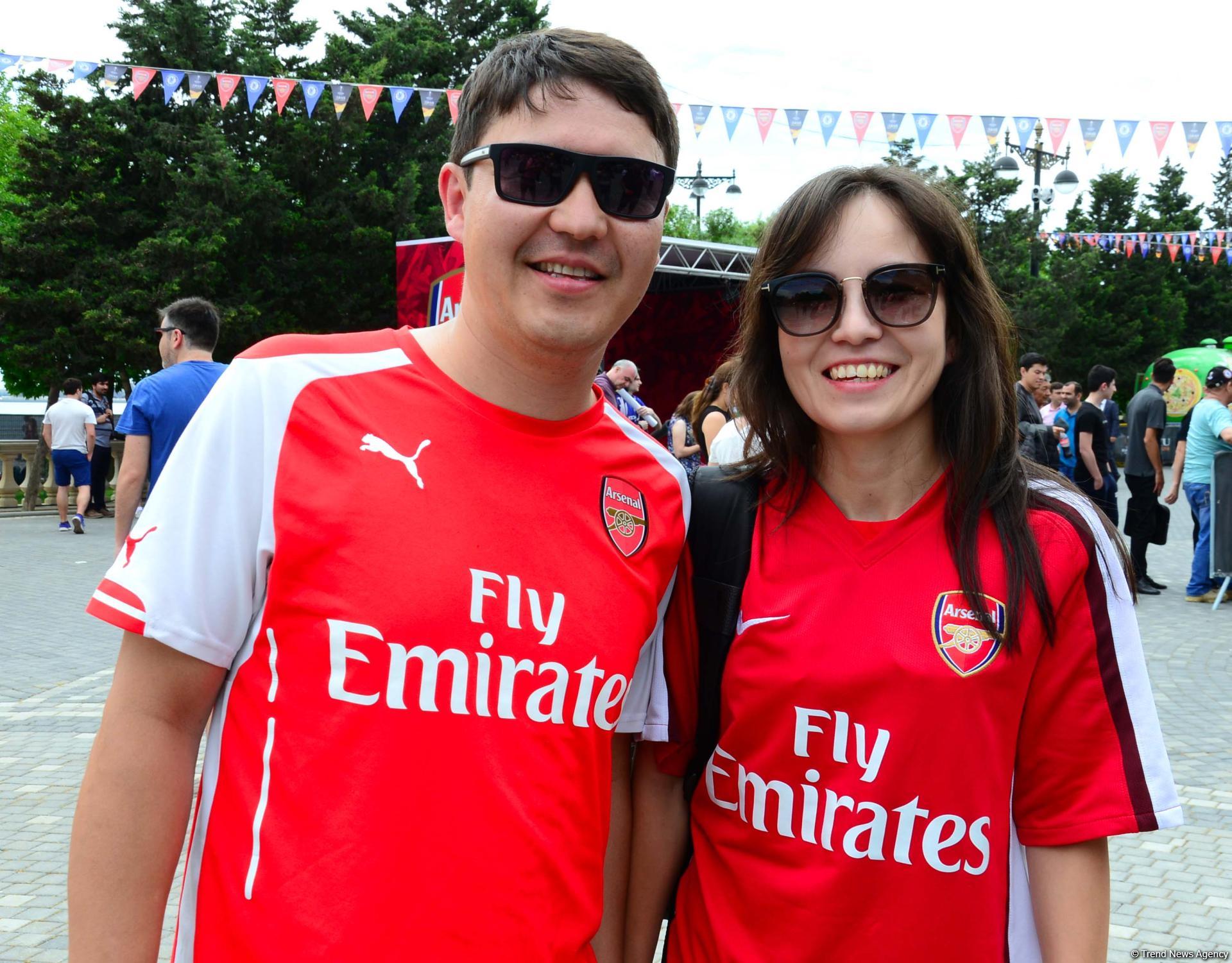 Остаются считанные часы до финала Лиги Европы УЕФА в Баку (ФОТО)