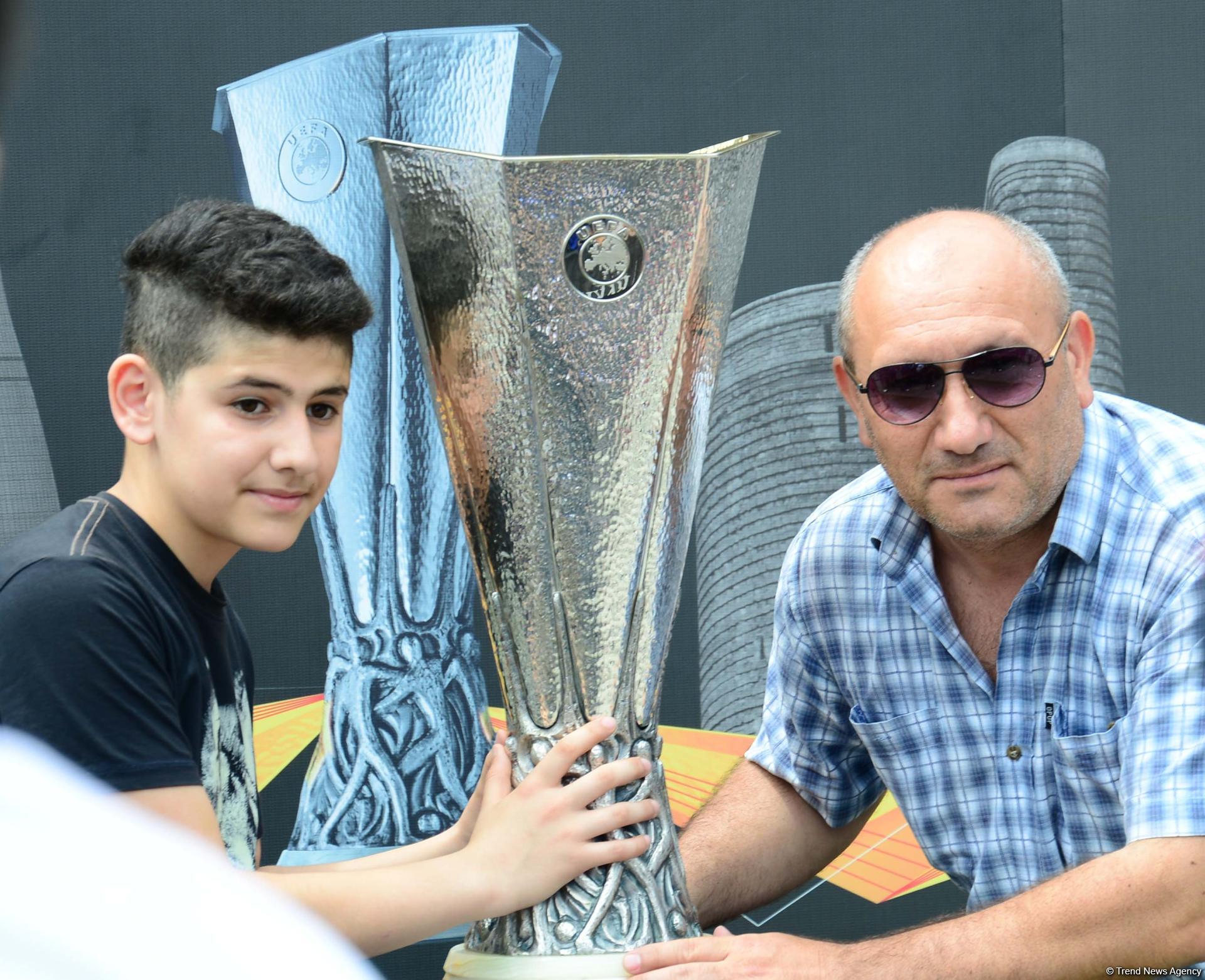 Остаются считанные часы до финала Лиги Европы УЕФА в Баку (ФОТО)